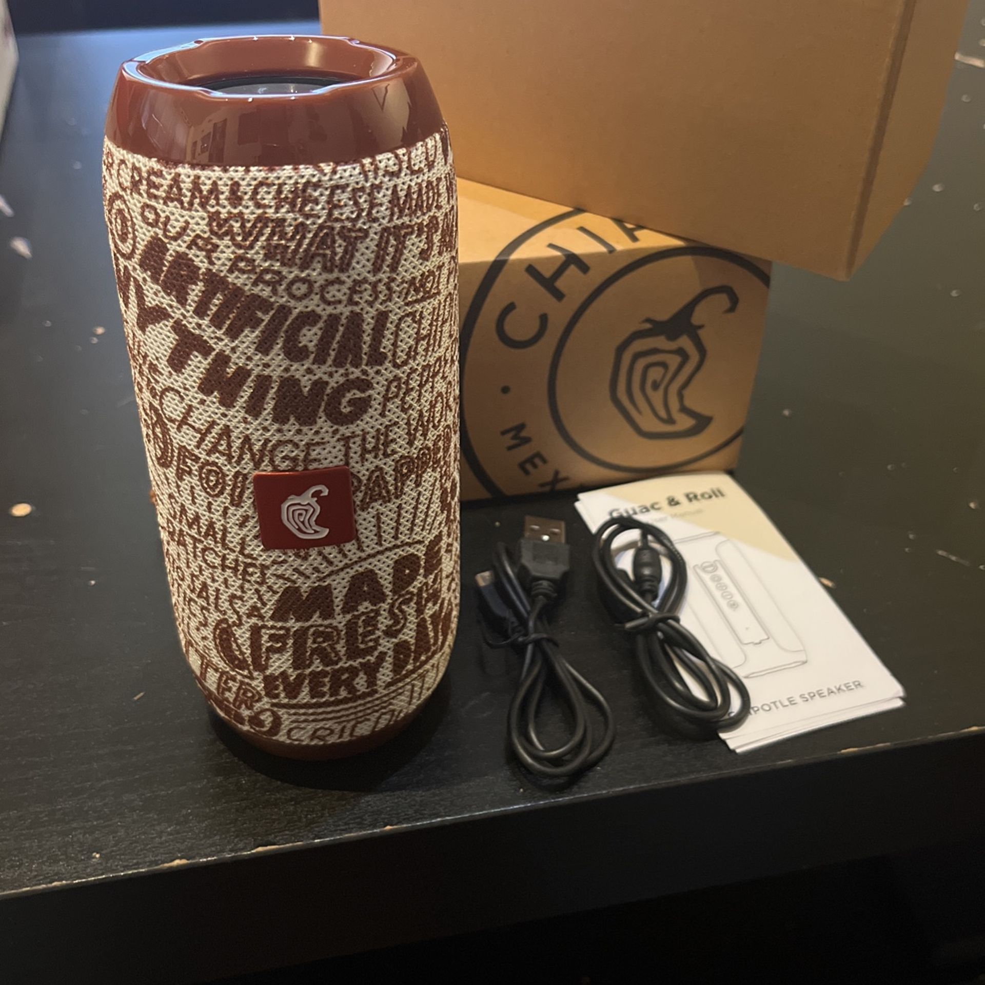 Chipotle Mexican Grill branded Speaker