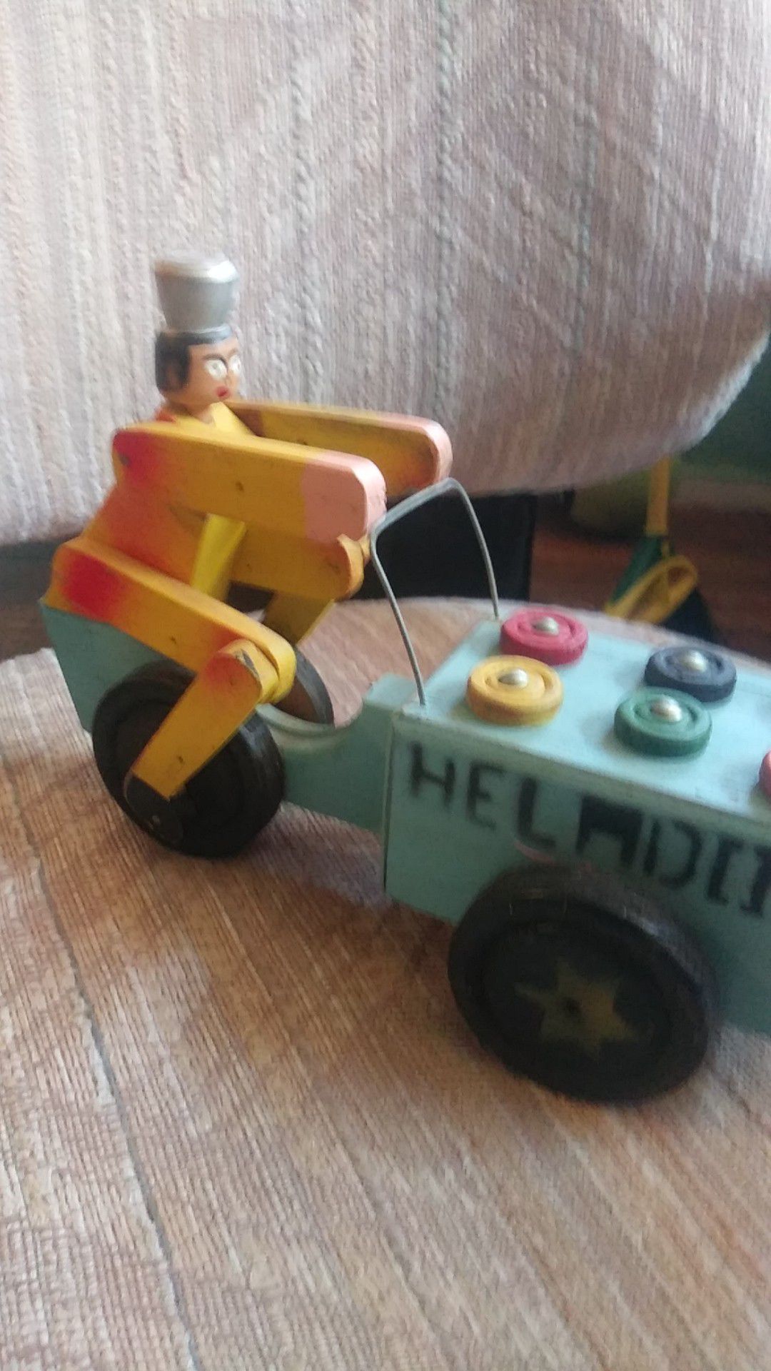 Old push toy