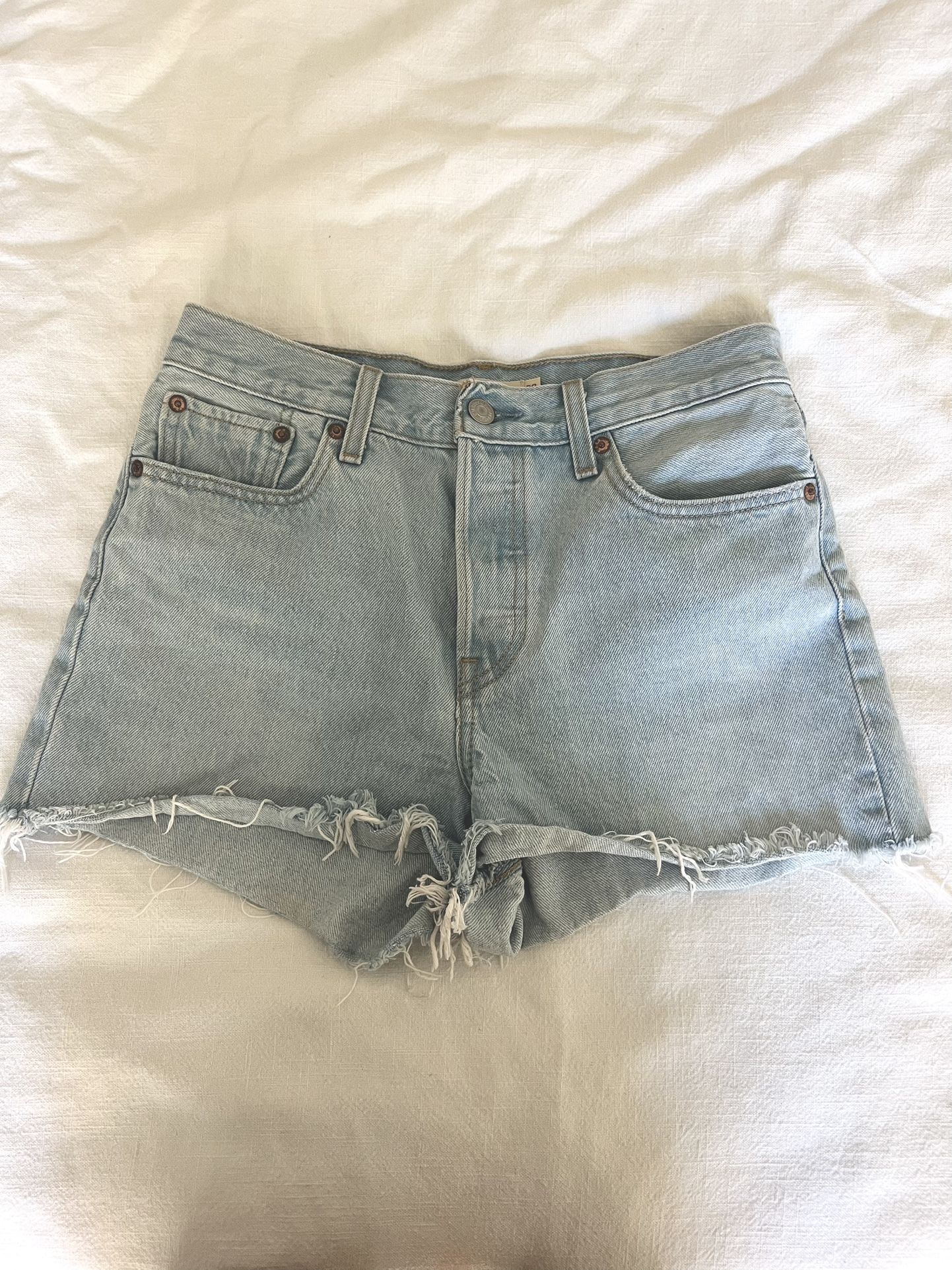 Levi’s premium denim short shorts