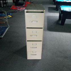 Four Drawer Filing Cabinet Older