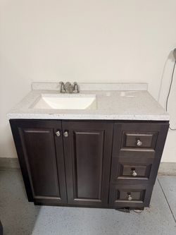 36 inch counter top sink for bathroom
