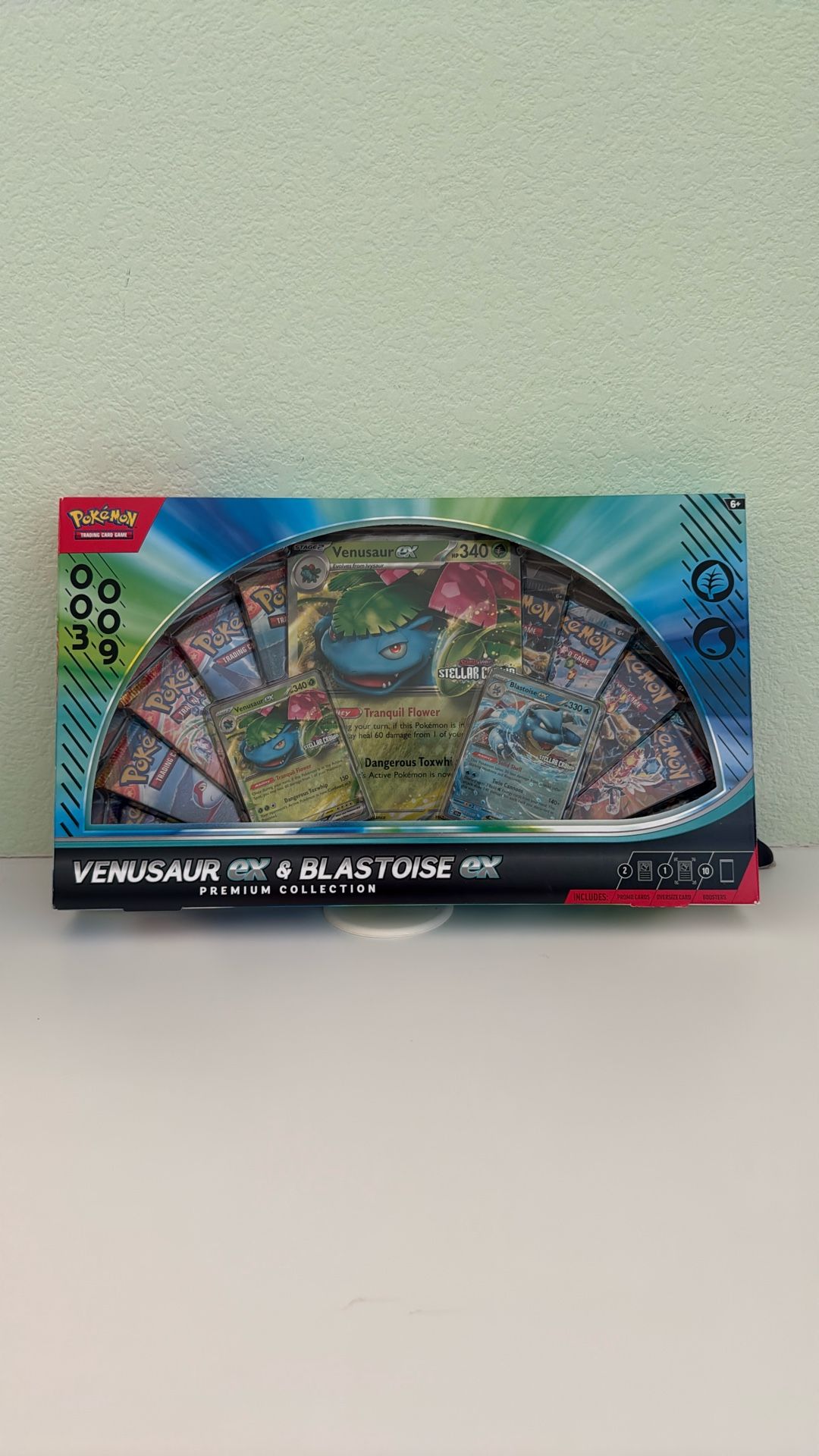 Pokemon Venusaur ex And Blastoise ex Premium Collection
