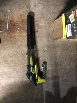 Ryobi blower 18volt