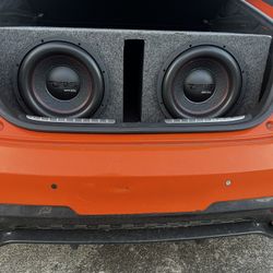DS18GenX subwoofers 12inch 