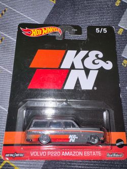 Hot Wheels Volvo P220 Amazon Estate K&N Premium 5/5 Real Riders -