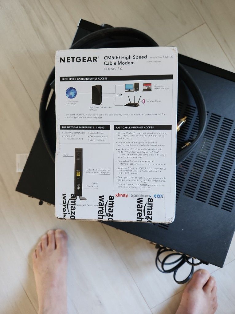 Netgear CM high speed cable modem