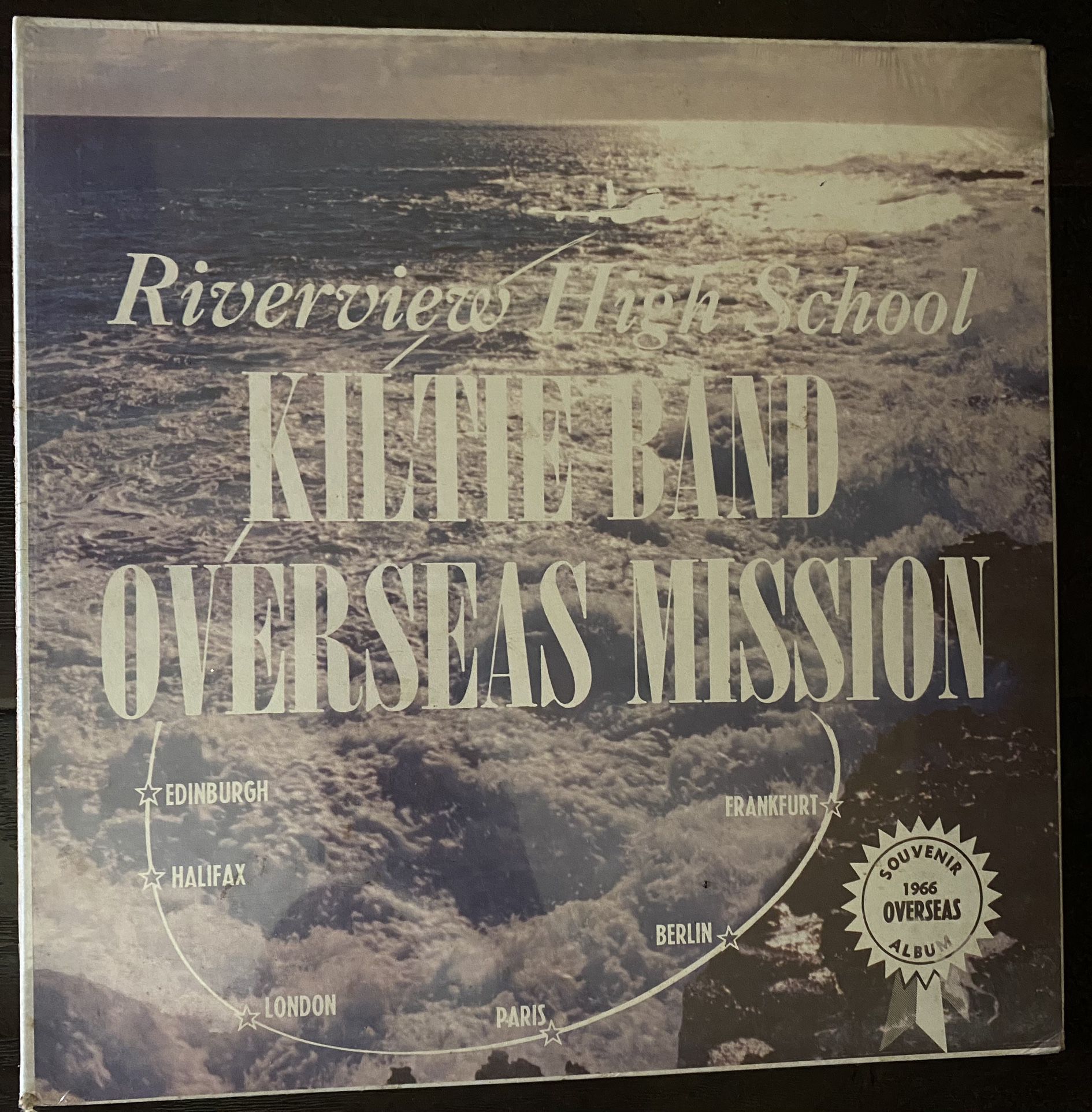 1966 Sarasota Riverview High School "Kiltie" Band Overseas Mission Vinyl LP Record New Sealed 25384