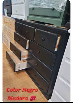 Nine Drawers Dresser / Cajoneras Madera 100%