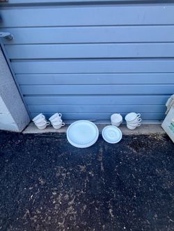 Cups and plates