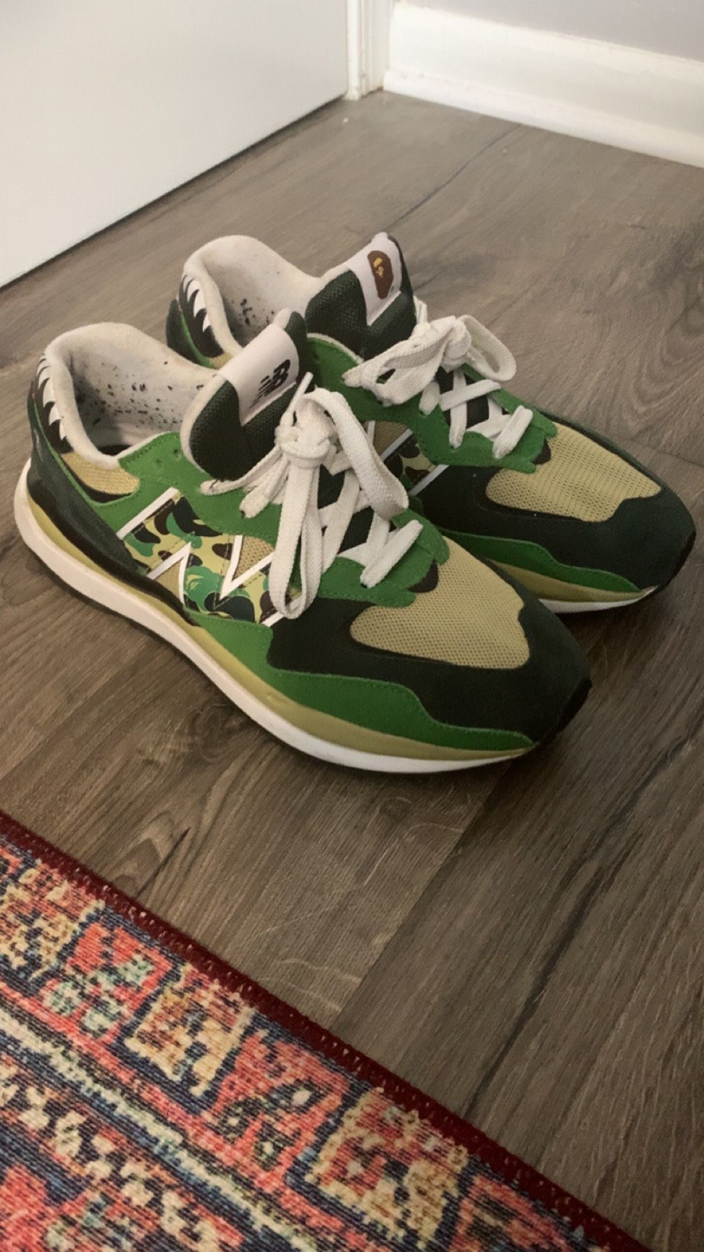 New Balance 57/40 BAPE Green