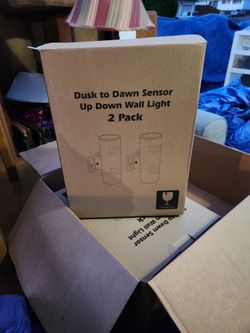Dawn Sensor Up Down Wall Lights