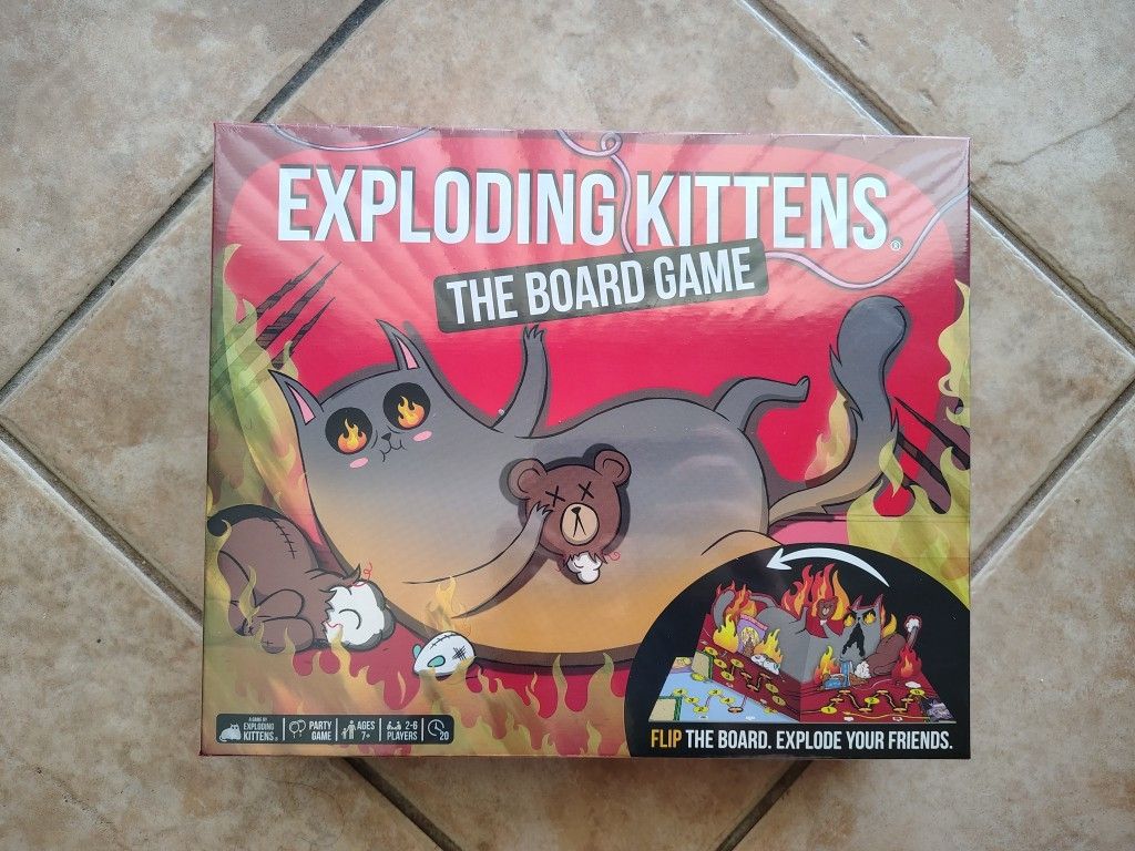 Exploding Kittens: The Board Game BRAND NEW