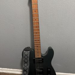 Squier Contemporary Telecaster RH Electric Guitar And Fender Frontman 20G Guitar Combo Amp Black