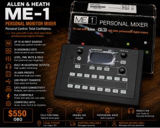 Allen&HeathME-1PersonalMonitorMixer