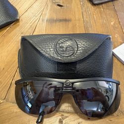 Gargoyles black sunglasses with case
