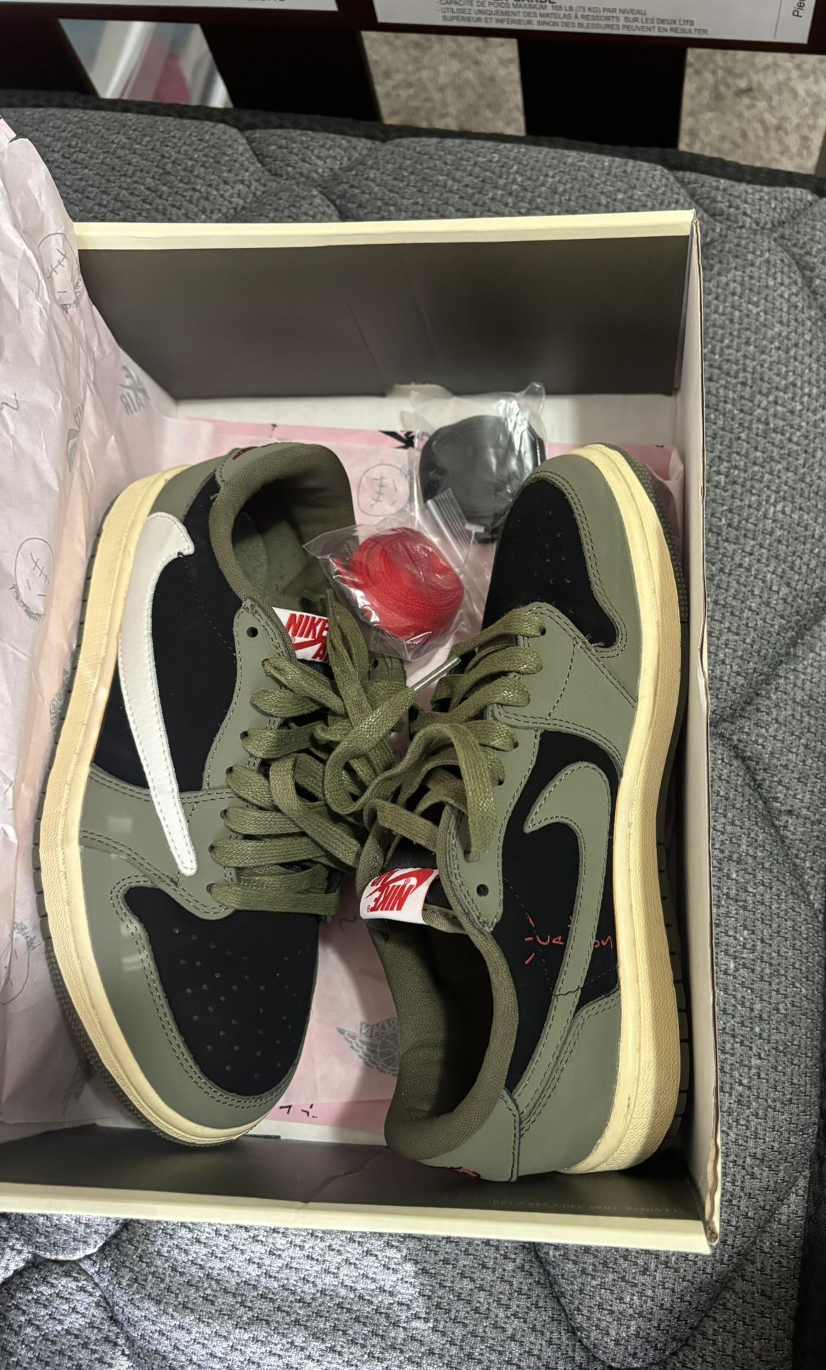 Travis Scott x Jordan 1 (Olive Green) Dunks 