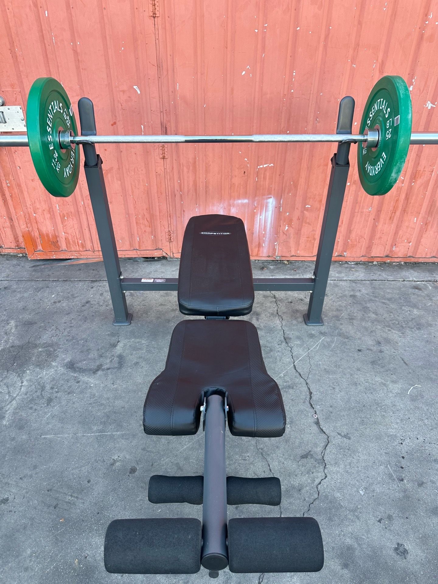 Bench and Weights