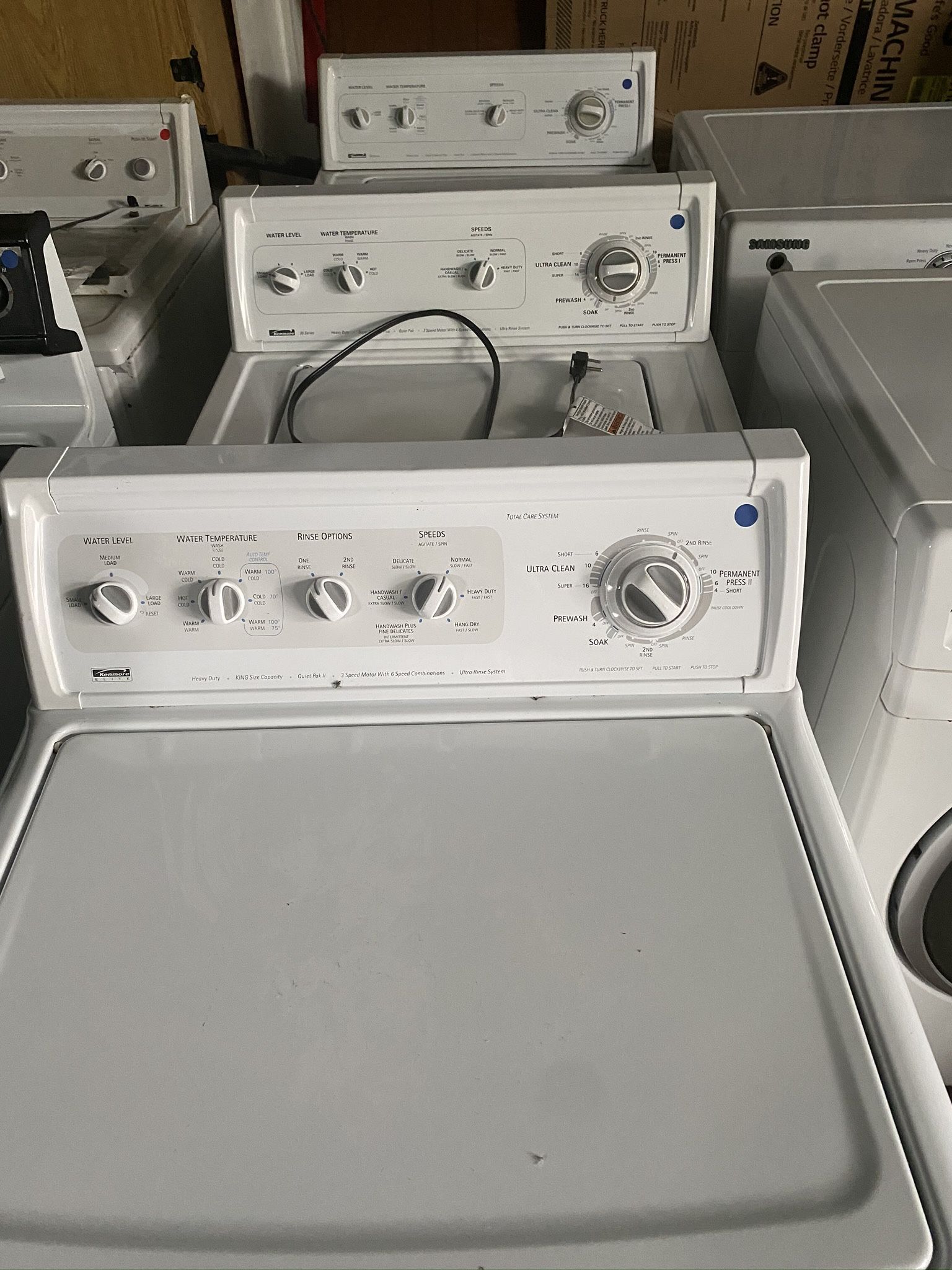 Kenmore Washers / Same Day Delivery