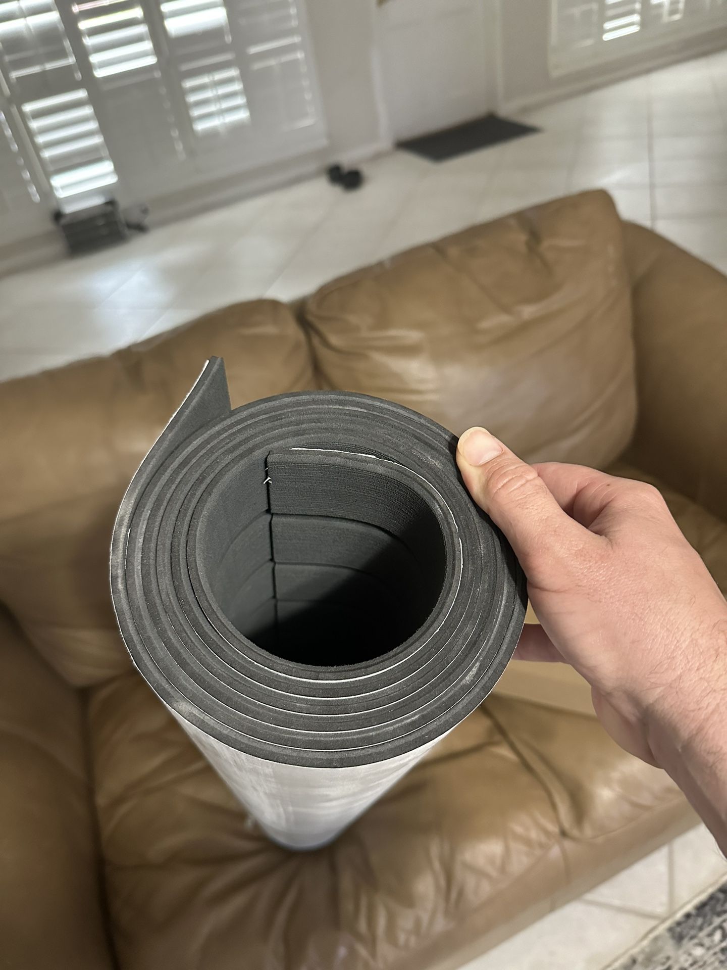 Teak Decking Sheet for Boat Yacht Marine Floor Carpet Non-Slip and Self-Adhesive Bevel Edge 94 5' x35.4" (Charcoal Gray)