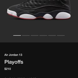Jordan 13 Playoffs Sz11