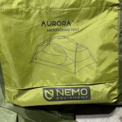 Nemo Aurora 3p Tent With Footprint