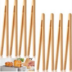 NEW toast tongs bread wooden bamboo