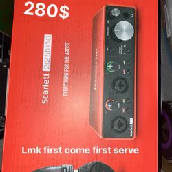 Scarlett 212 studio 3rd Gen