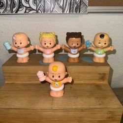 fisher price little people Lot Snuggle Time Babies