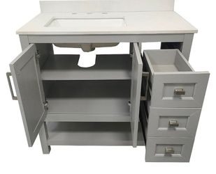 NO TOP 36" BATHROOM VANITY CABINET SELLING JUST THE CABINET