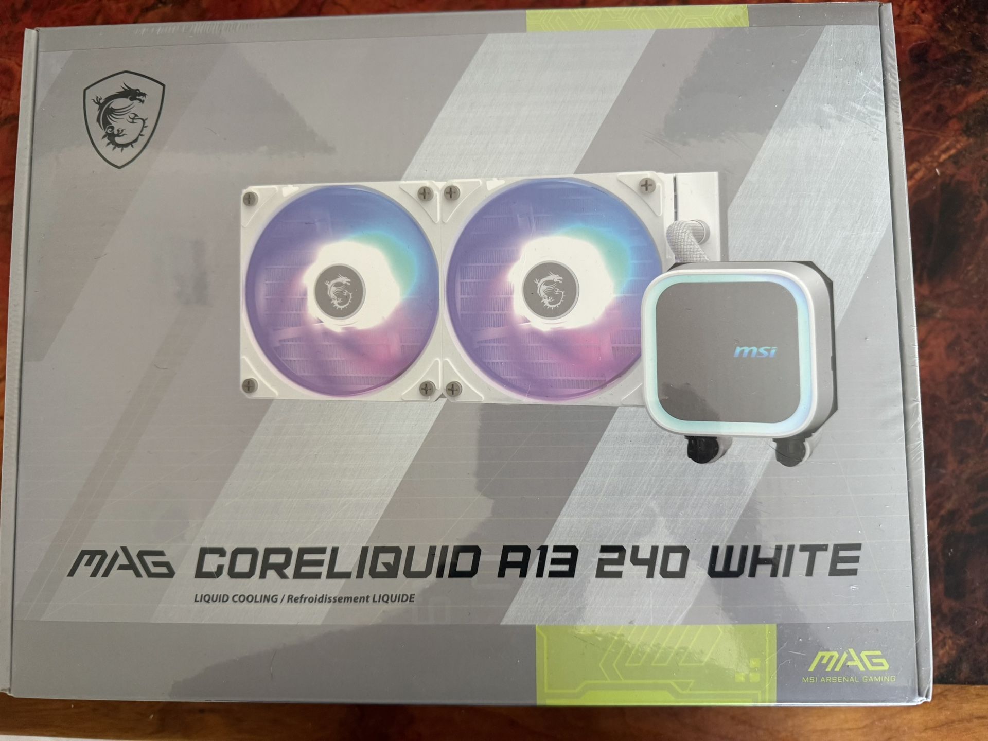 MSI MAG Core liquid A13 240 White Cup Cooler