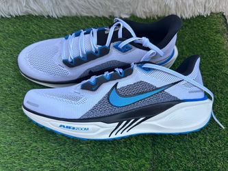 Nike Air Zoom Pegasus 41 White Photo Blue Running Sneaker HV5218-100 Men's Size 12
