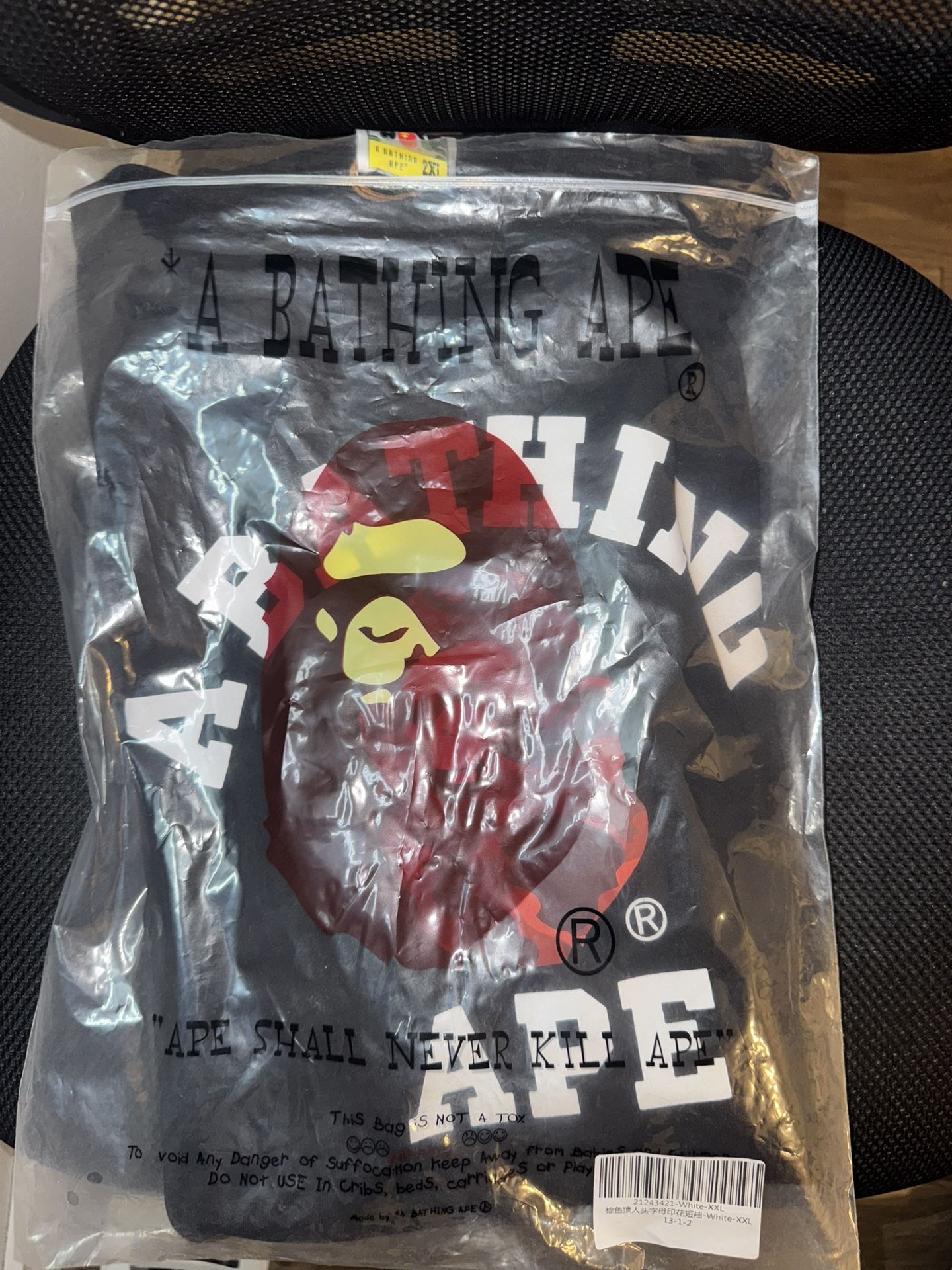 A Bathing Ape Red Camo Tshirt