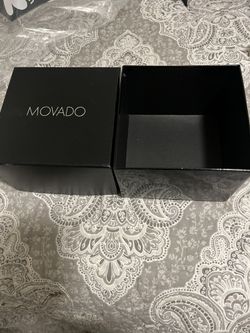 Movado empty watches box