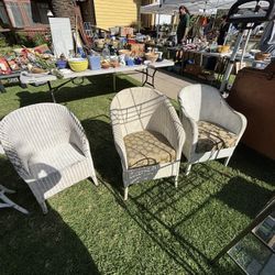 Lloyd Loom wicker furniture 