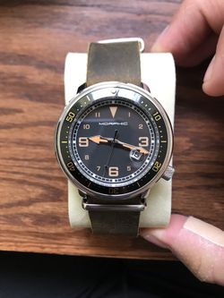Leather Band Morphic M74 Watch Morphic Watch For Sale In Olympia