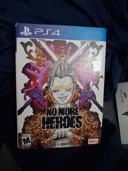 NO MORE HEROES 3 DAY 1 EDITION PS4 and Street fighter 6 for the ps4