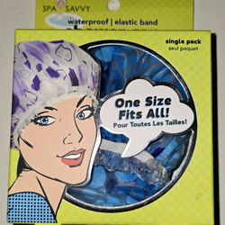 Six Brand New Bouffant Shower Caps