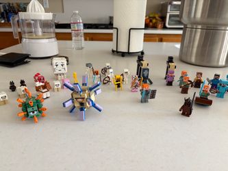 Mine Craft Lego Figures