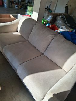 FREE TAN COUCH YOU PICK UP