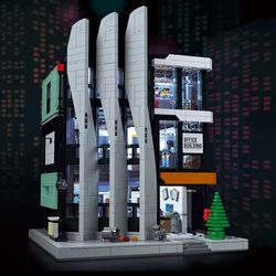 Retails $120 - The Office 3828pc House Model Building Block Bricks Puzzle Toy MOC Street view City Modular New (not Lego)