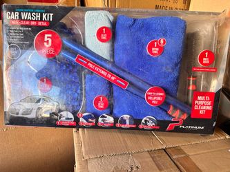 Platinum Series 5-Piece Car Wash Kit