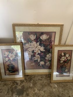 3 piece picture frame set