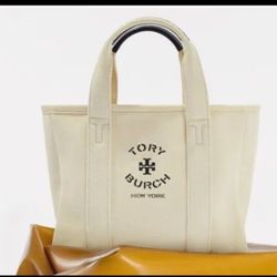Tory Burch  Canvas tote bag- UNOPENED/New 