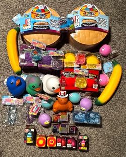 Huge Squishy Collection – NeeDoh, SmushMart, Mystery Dumplings & More