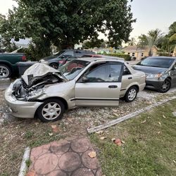2000 Mazda Protege (Wrecked)