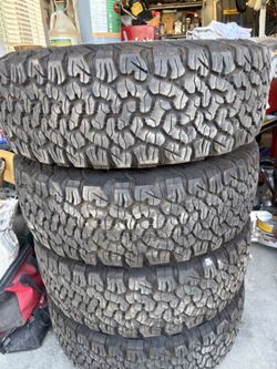 Bf goodrich tires with rims