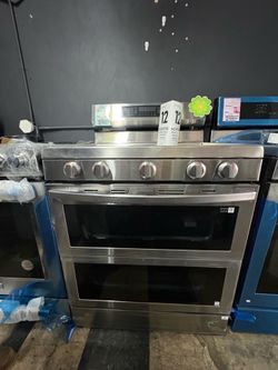 Samsung 5 burner stove with double oven option