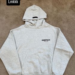 Light Oatmeal Essentials Hoodie 
