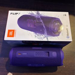 Purple Flip 7 JBL Speaker