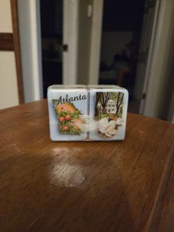 Georgia salt and pepper shakers